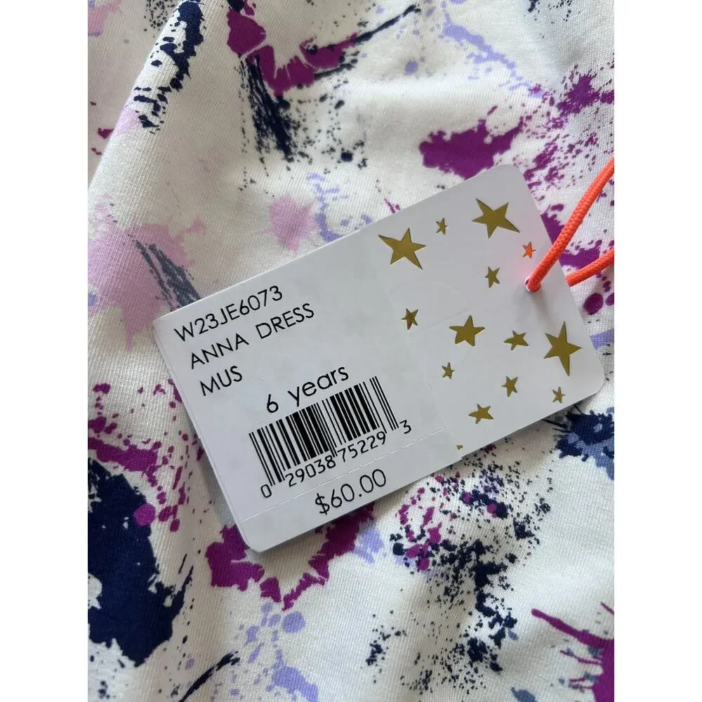 NWT Egg New York Paint Splatter Dress, Size 6 - Picture 6 of 8